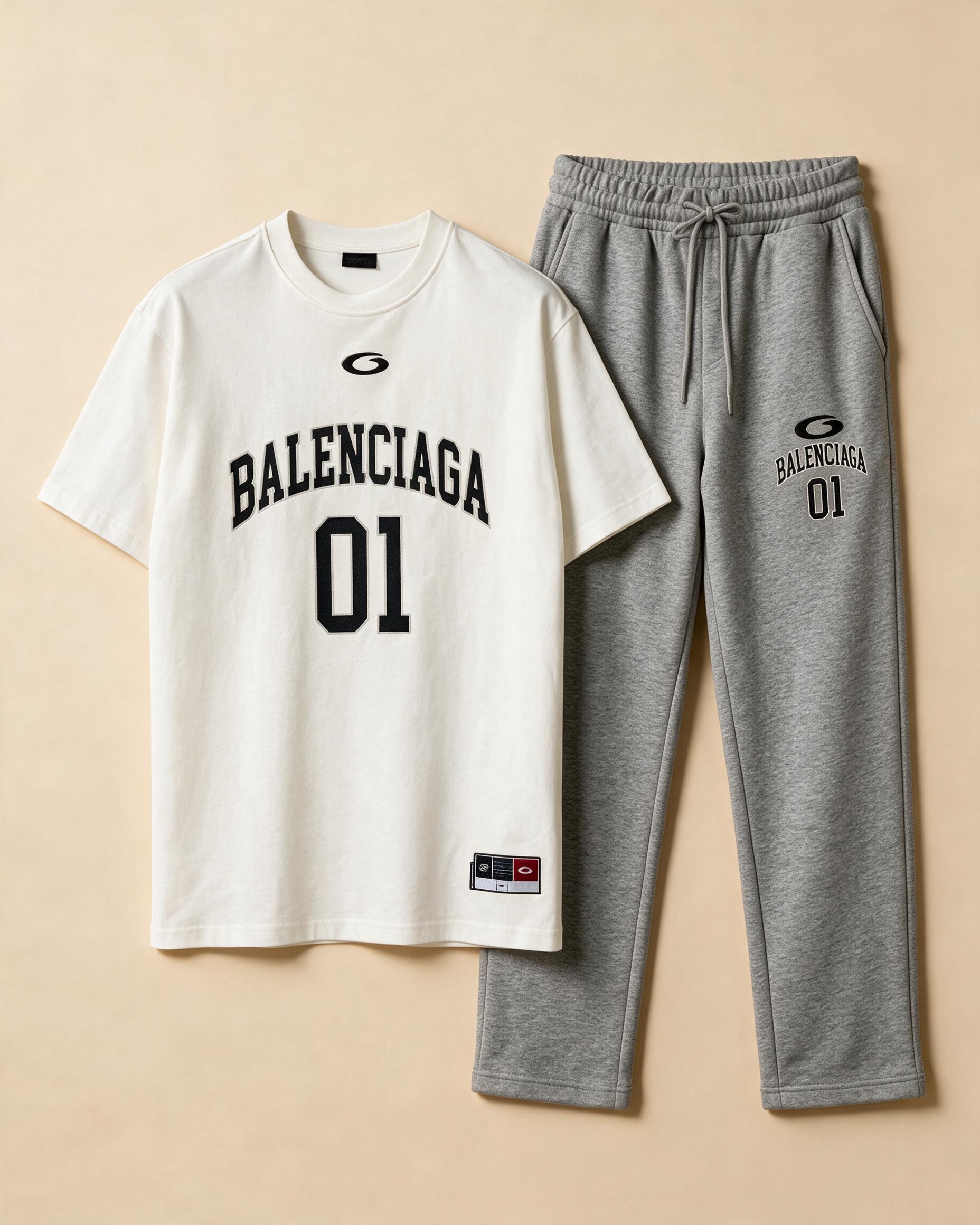 Completo sportivo t-shirt usata e pantalone